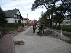 Rekonštrukcia ul.Školskej...plánované dokončenie koniec októbra 2015